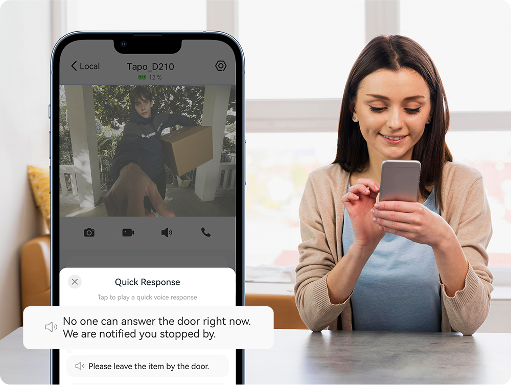 Tapo Battery Video Doorbell with Chime