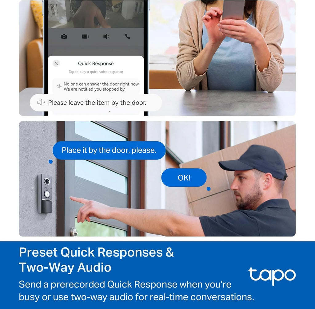 Tapo Smart Video Doorbell with Chime