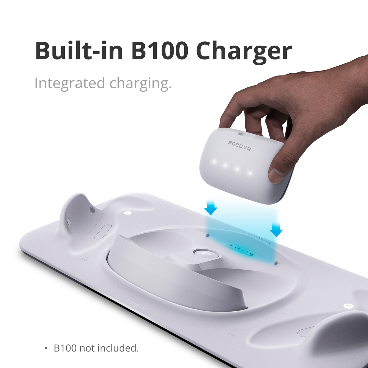 BOBOVR Quest 3 All-in-One Charging Dock