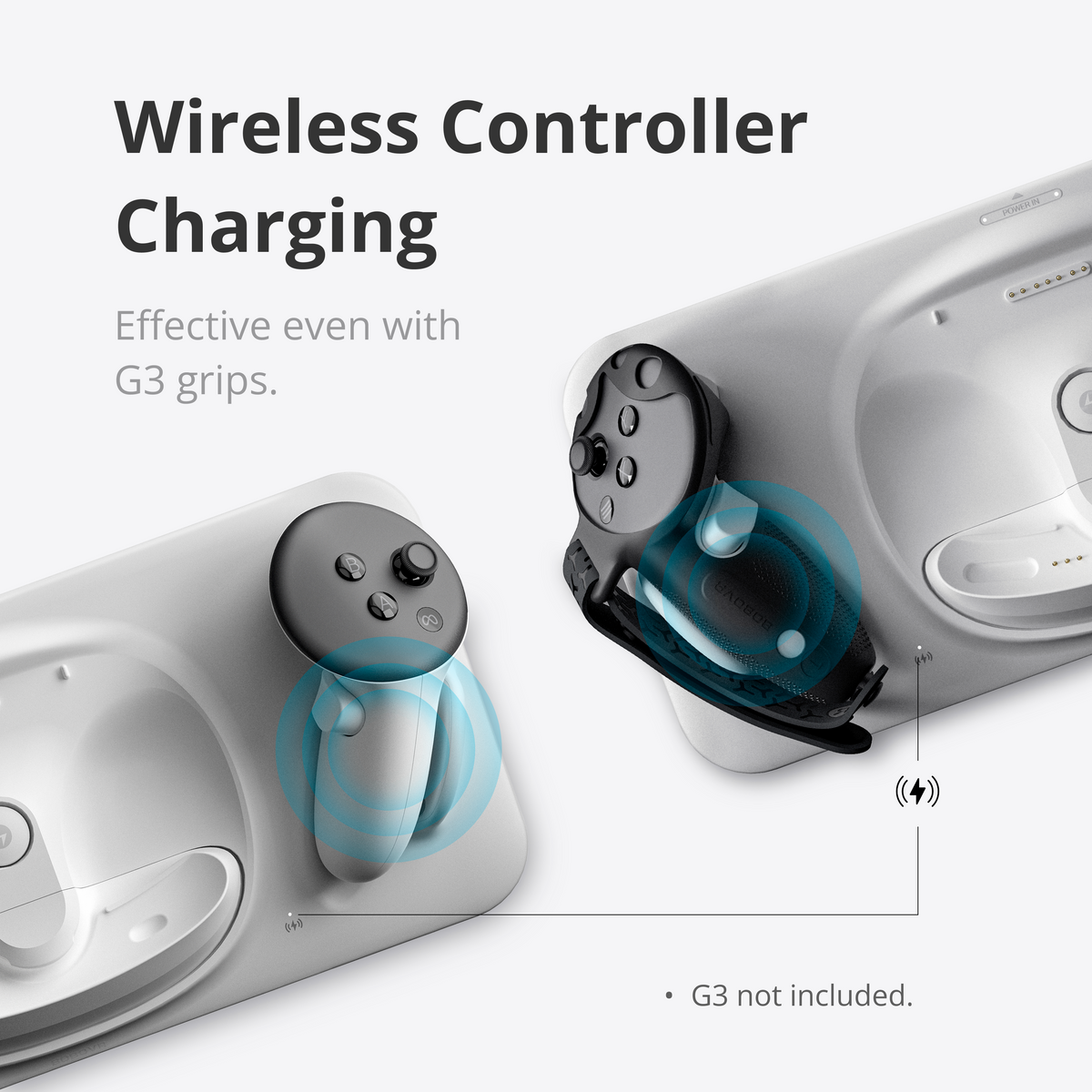BOBOVR Quest 3 All-in-One Charging Dock