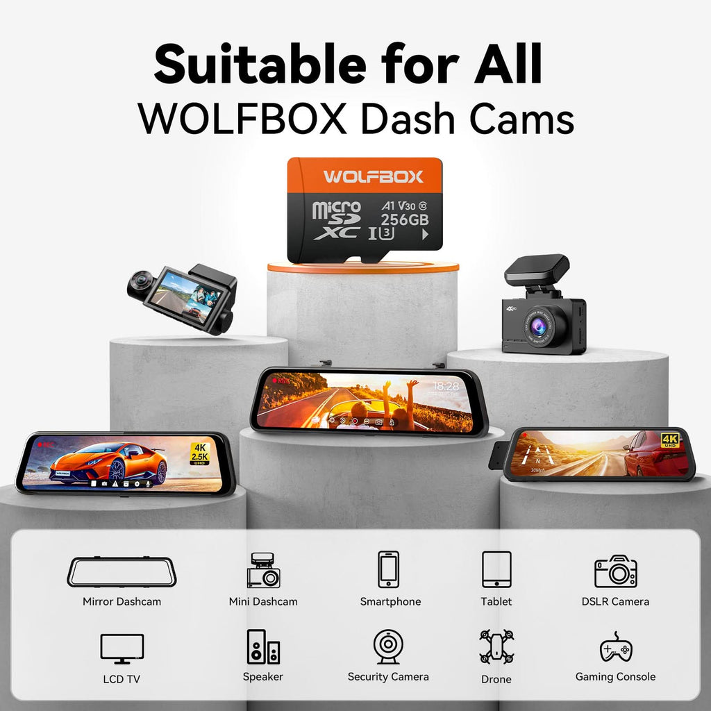 WOLFBOX microSD Memory Card