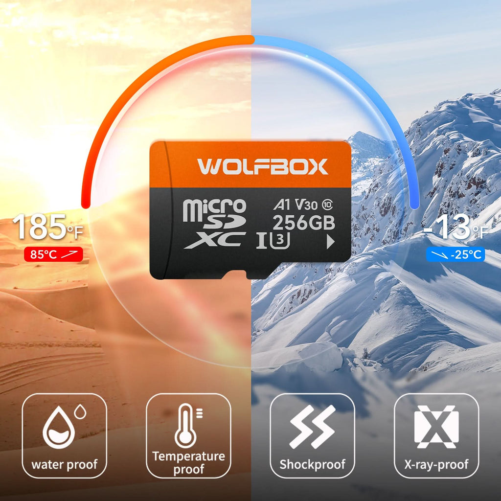 WOLFBOX microSD Memory Card