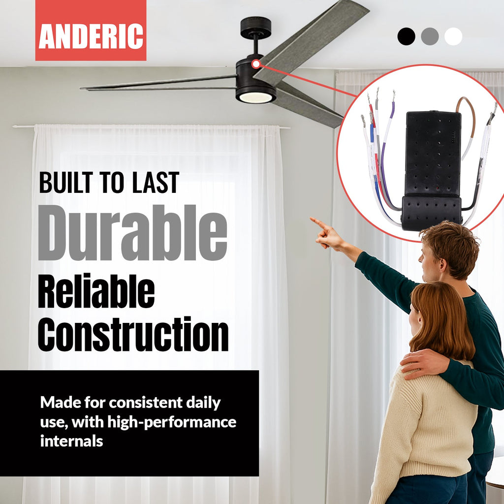 Anderic DC Ceiling Fan Receiver