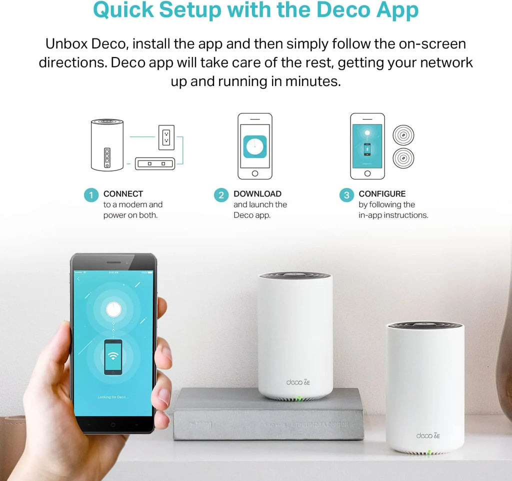 TP-Link Wi-Fi 6E Mesh Router System