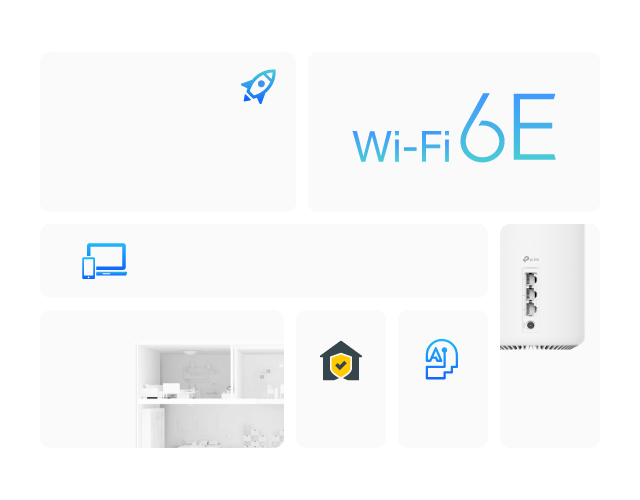 TP-Link Wi-Fi 6E Mesh Router