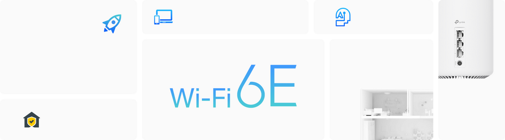 TP-Link Wi-Fi 6E Mesh Router