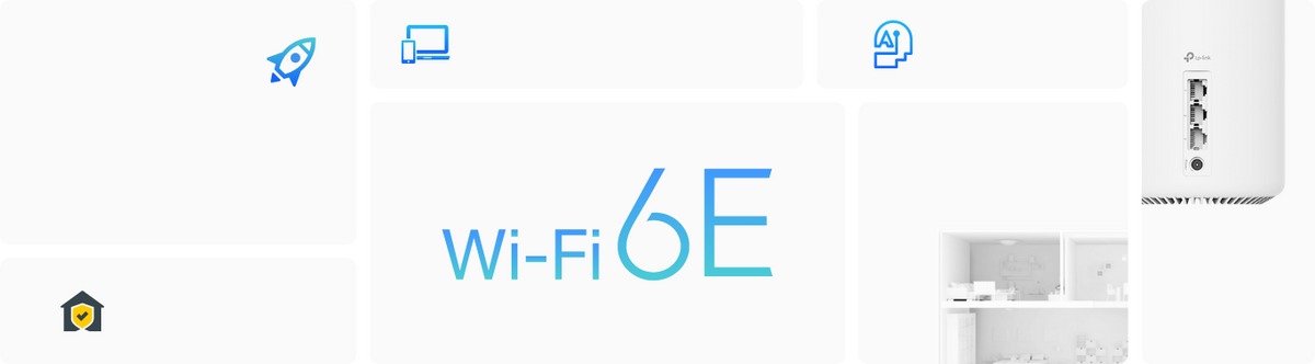 TP-Link Wi-Fi 6E Mesh Router