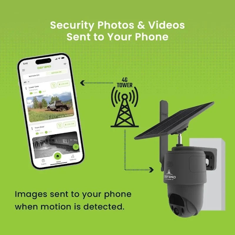 TACTACAM Cellular Security Camera