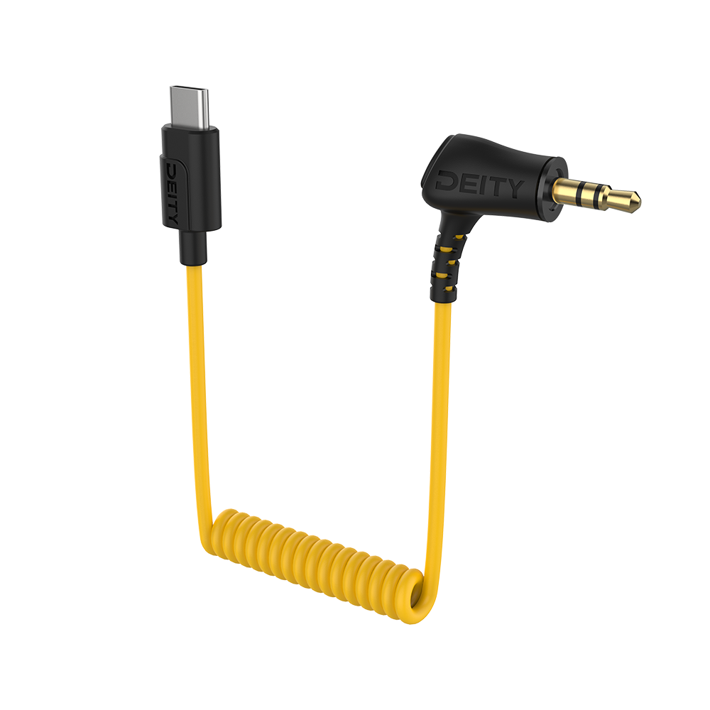 Deity Microphones 3.5mm TRS to USB-C Audio Cable