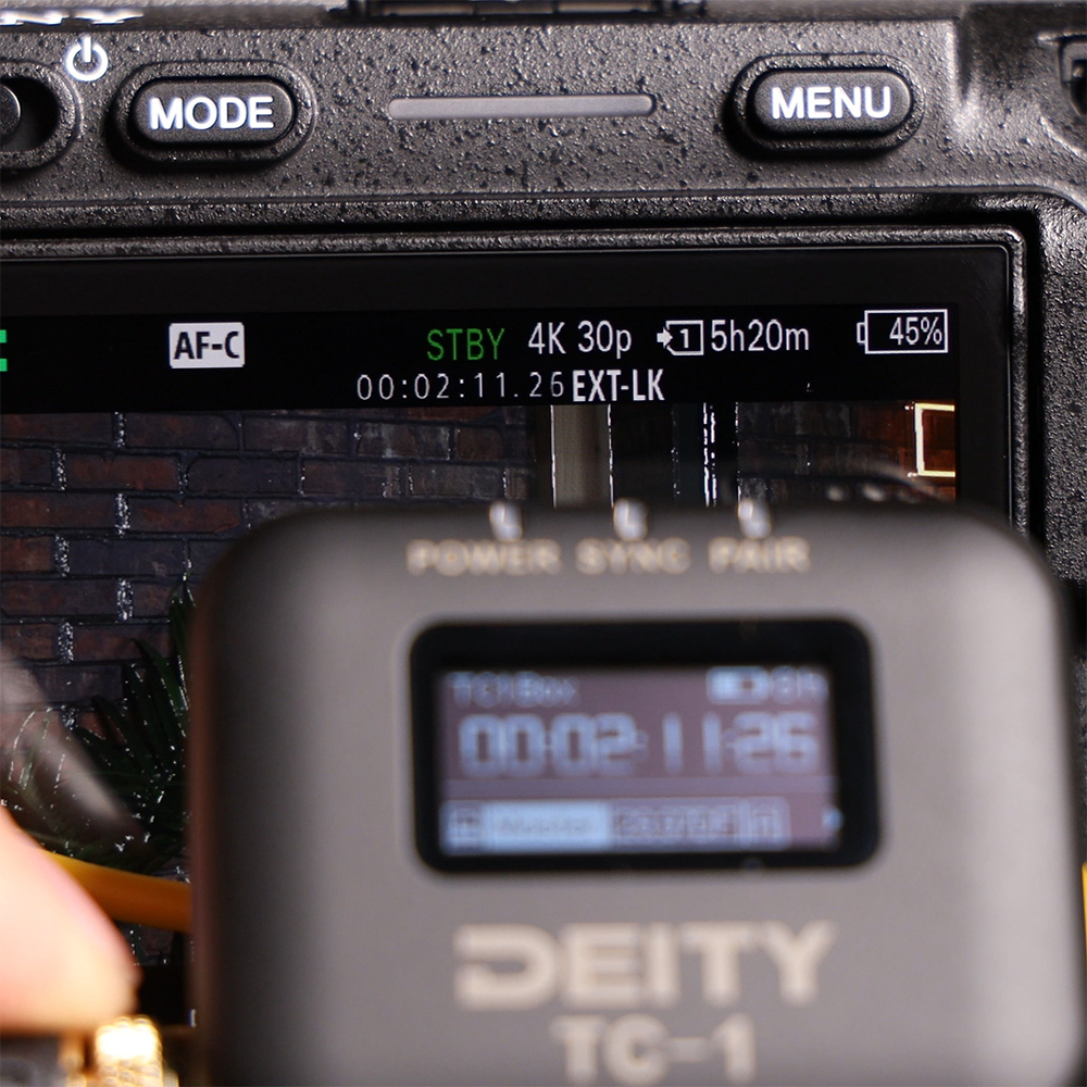 Deity Microphones Sony Mirrorless Timecode Cable