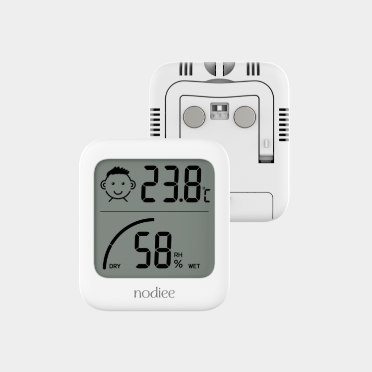 Nodiee Digital Room Thermometer and Hygrometer