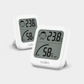 Nodiee Digital Room Thermometer and Hygrometer