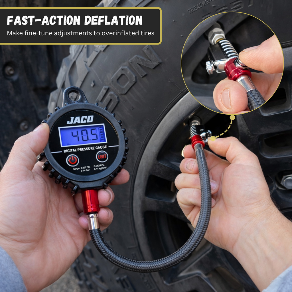 JACO Digital Tire Pressure Gauge