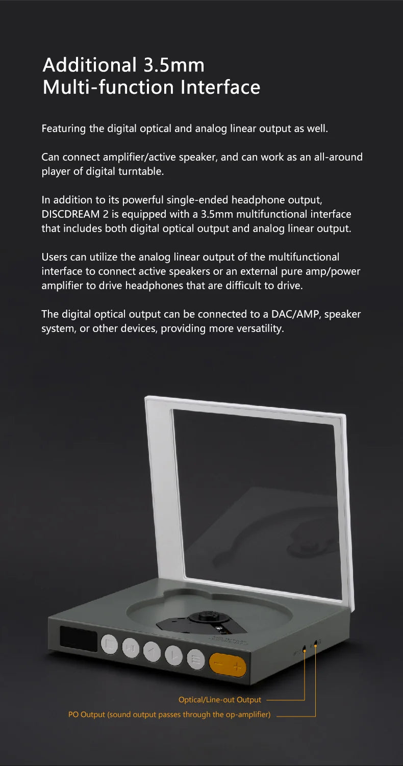 Moondrop Portable CD Player