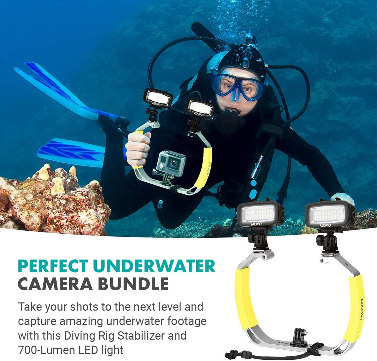 Movo Underwater Camera Rig