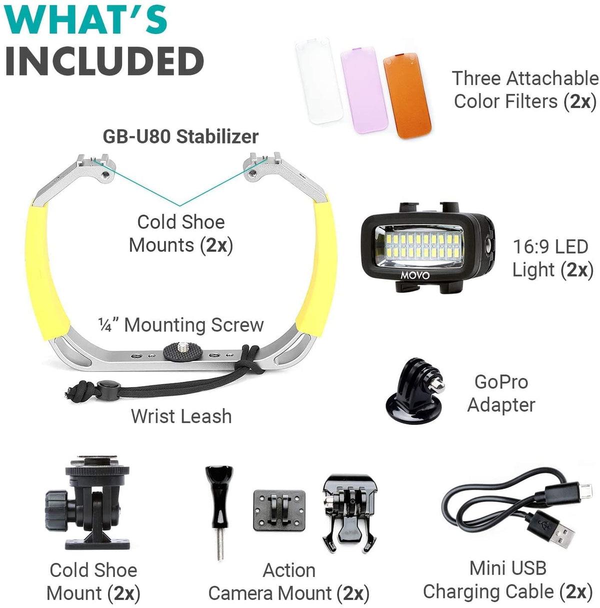 Movo Underwater Camera Rig