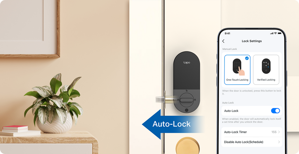 Tapo Smart Keypad Deadbolt Door Lock