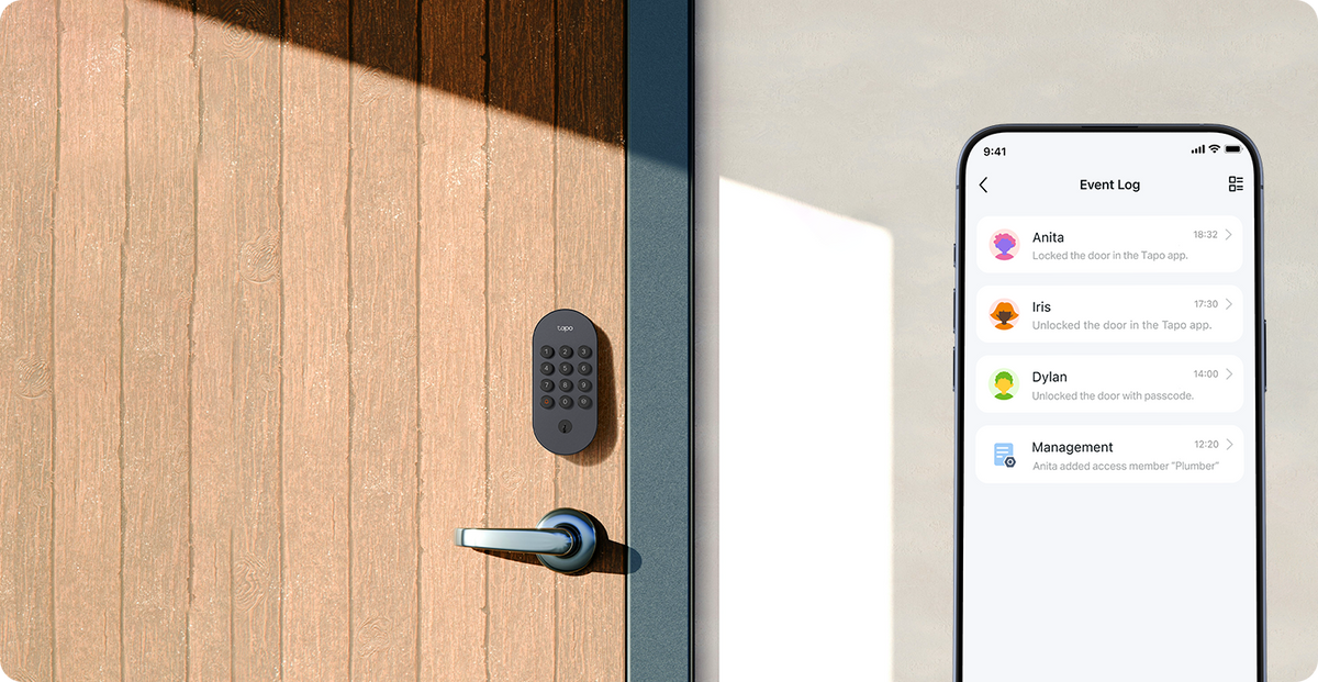 Tapo Smart Keypad Deadbolt Door Lock