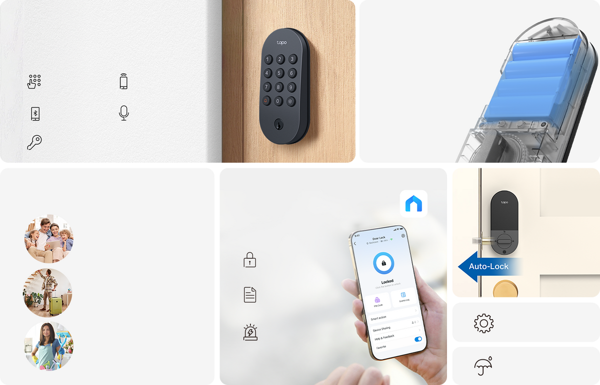 Tapo Smart Keypad Deadbolt Door Lock