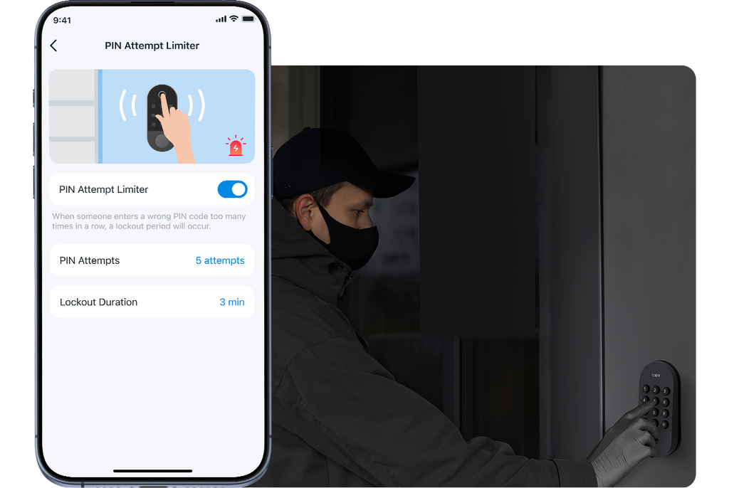 Tapo Smart Keypad Deadbolt Door Lock