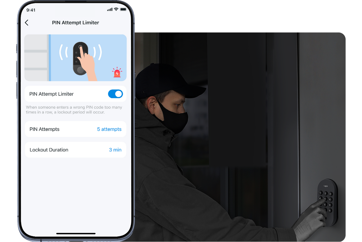 Tapo Smart Keypad Deadbolt Door Lock