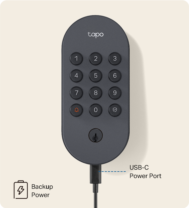 Tapo Smart Keypad Deadbolt Door Lock
