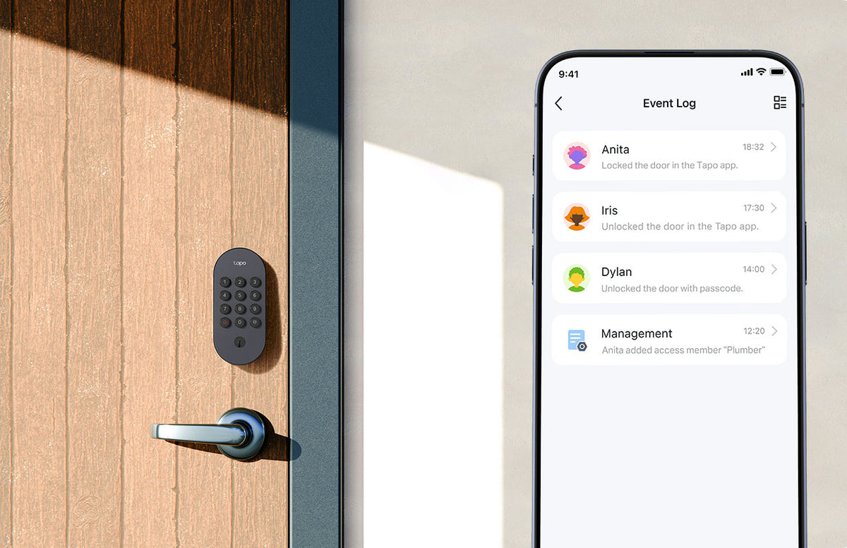 Tapo Smart Keypad Deadbolt Door Lock