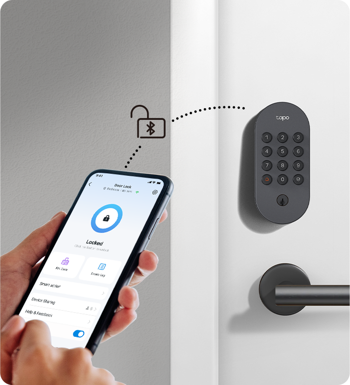 Tapo Smart Keypad Deadbolt Door Lock
