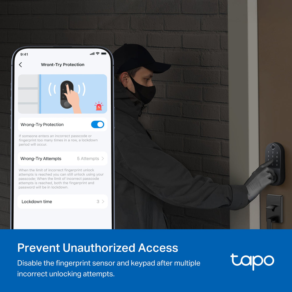 Tapo Smart Deadbolt Door Lock
