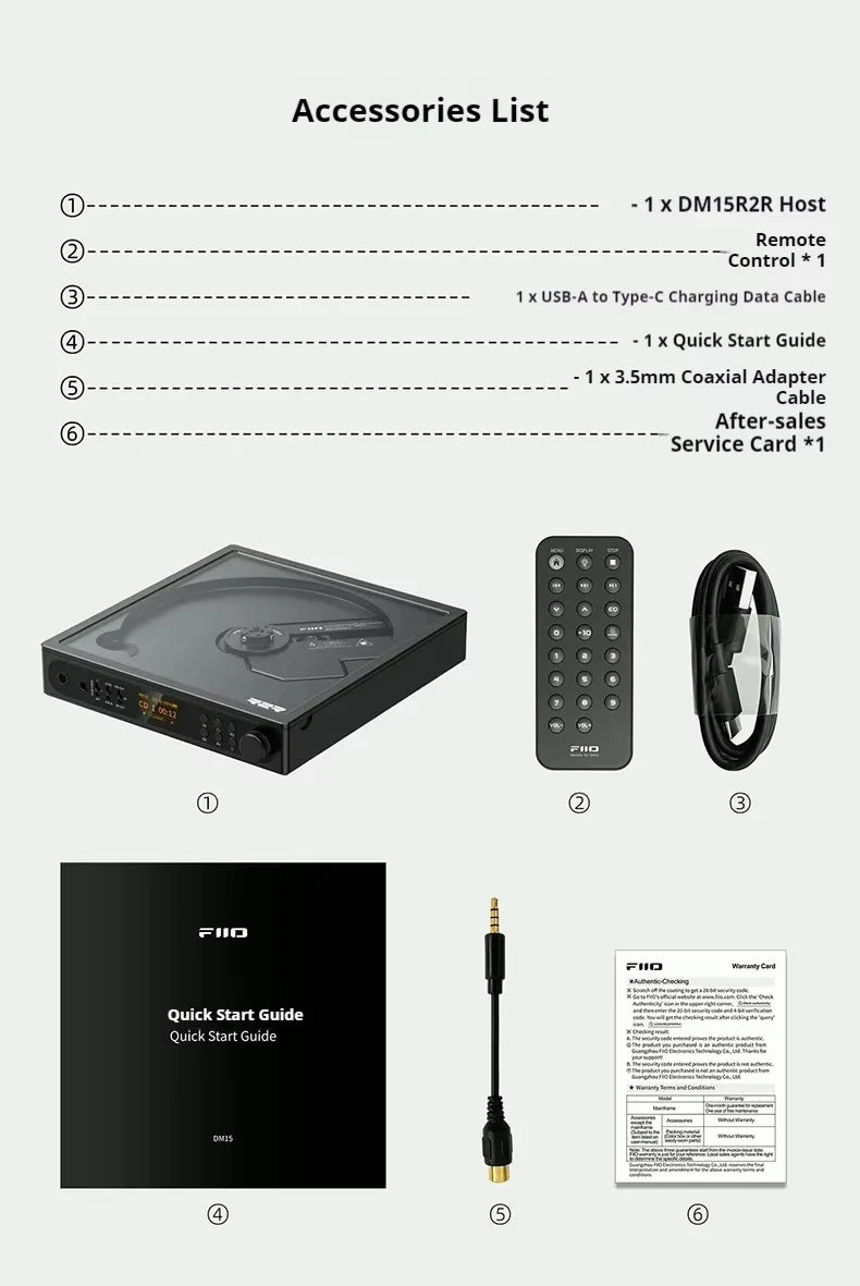 FiiO Portable CD Player