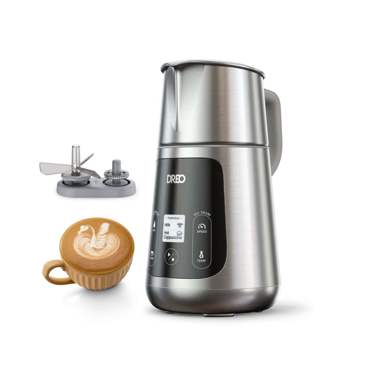 DREO Electric Milk Frother