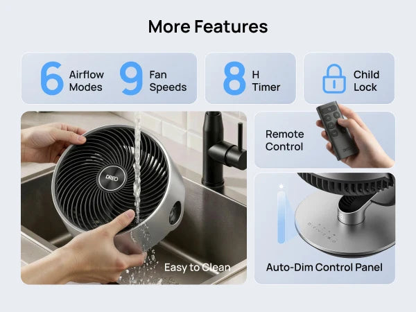 DREO Smart Table Fan
