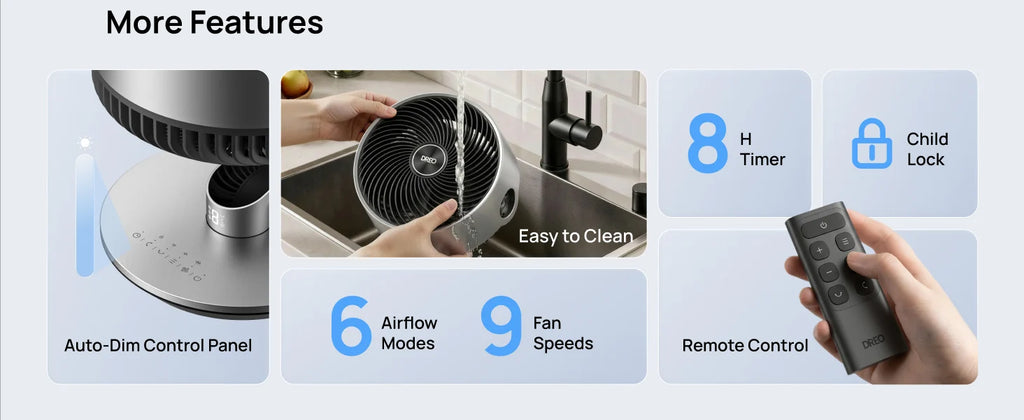 DREO Smart Table Fan