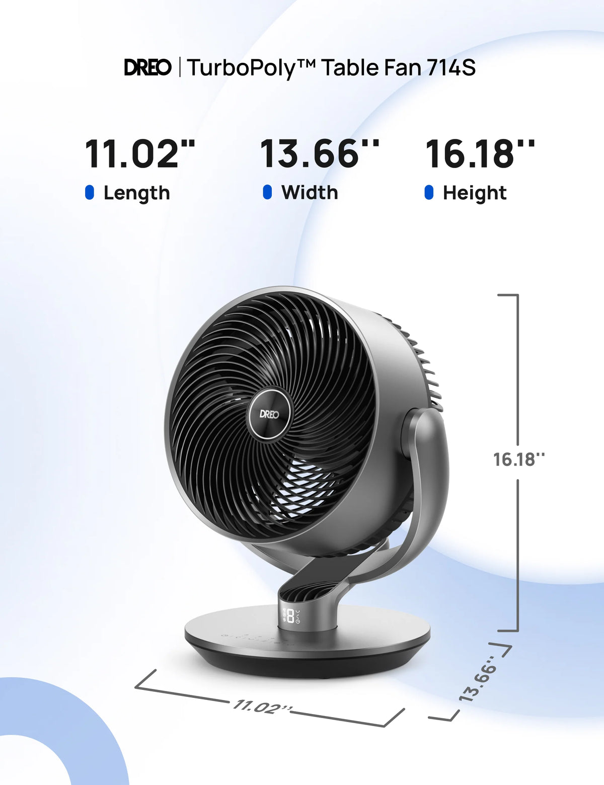 DREO Smart Table Fan