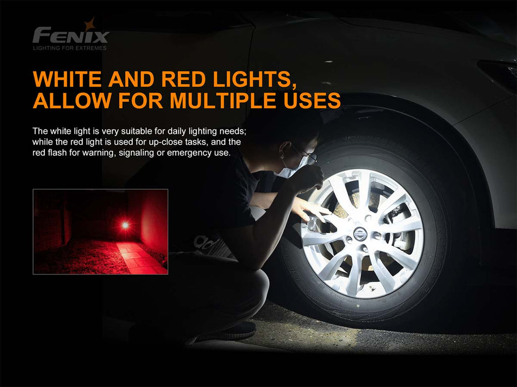 Fenix USB-C Rechargeable Keychain Flashlight