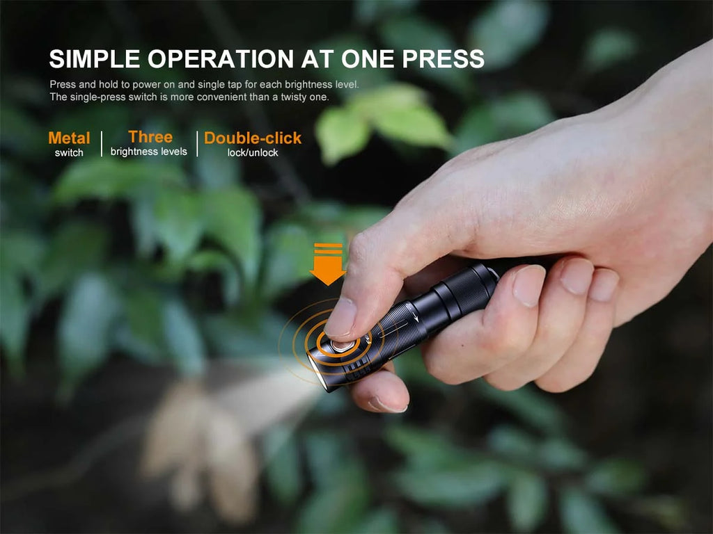 Fenix Rechargeable Keychain Flashlight