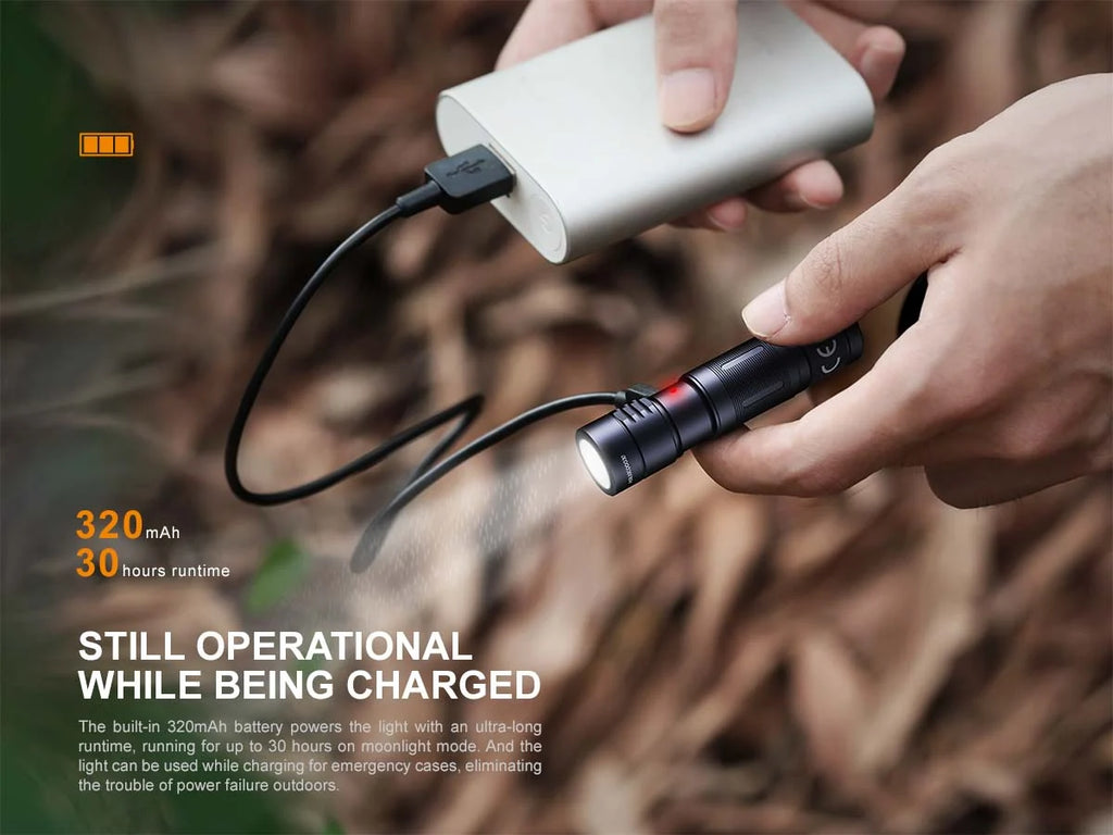 Fenix Rechargeable Keychain Flashlight