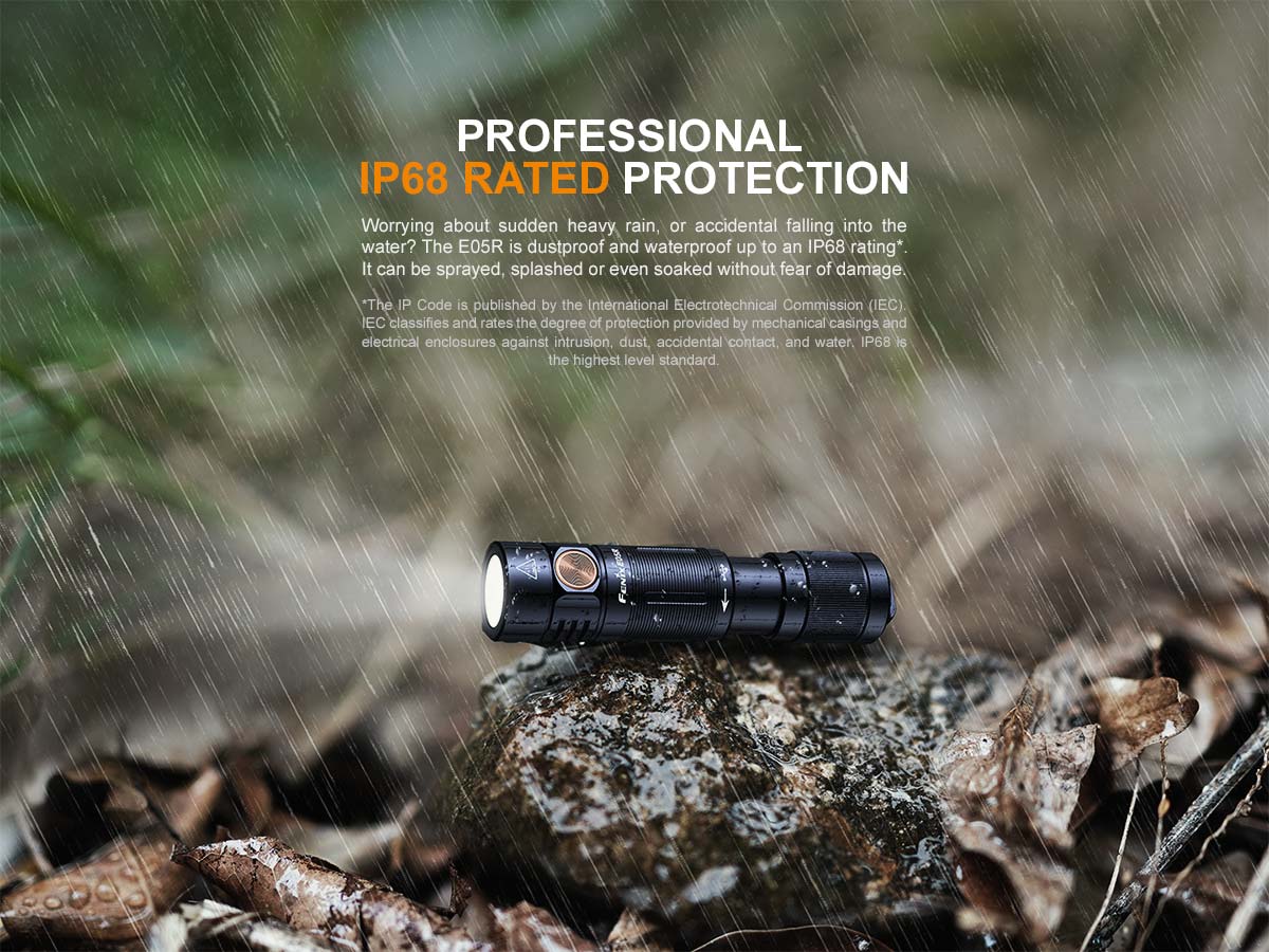 Fenix Rechargeable Keychain Flashlight