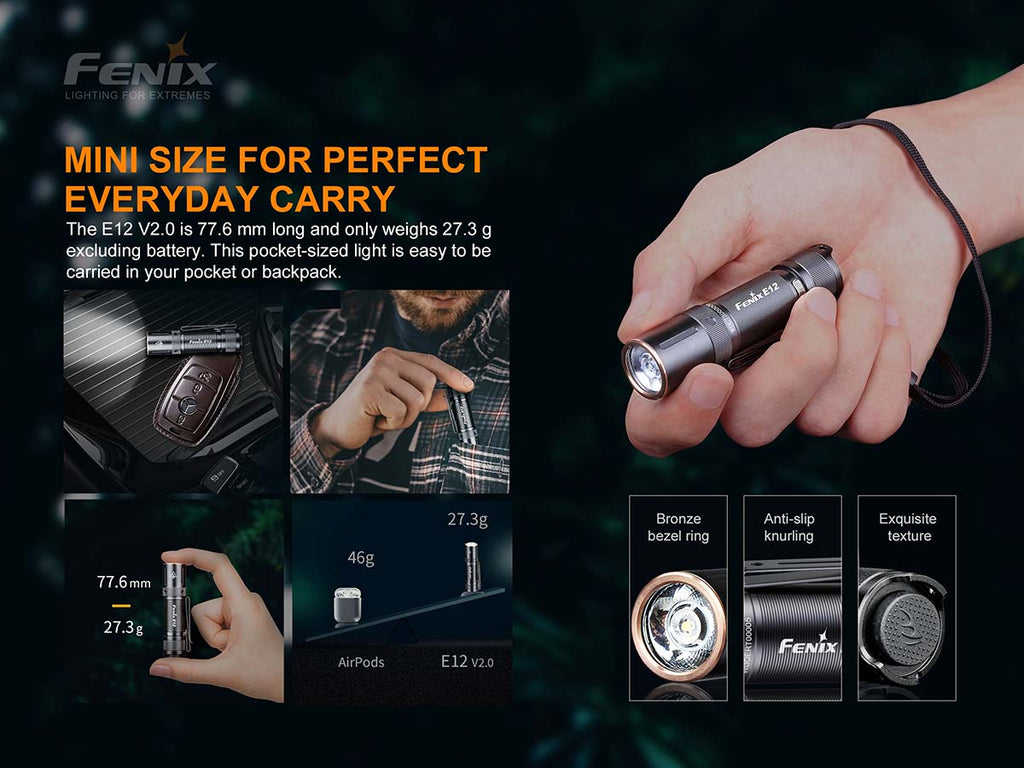 Fenix USB-C Rechargeable Flashlight
