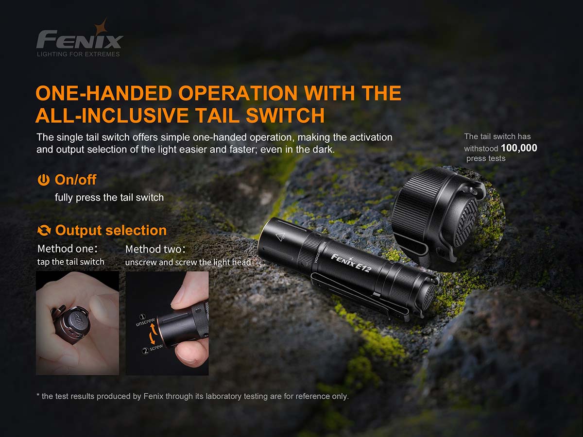 Fenix USB-C Rechargeable Flashlight