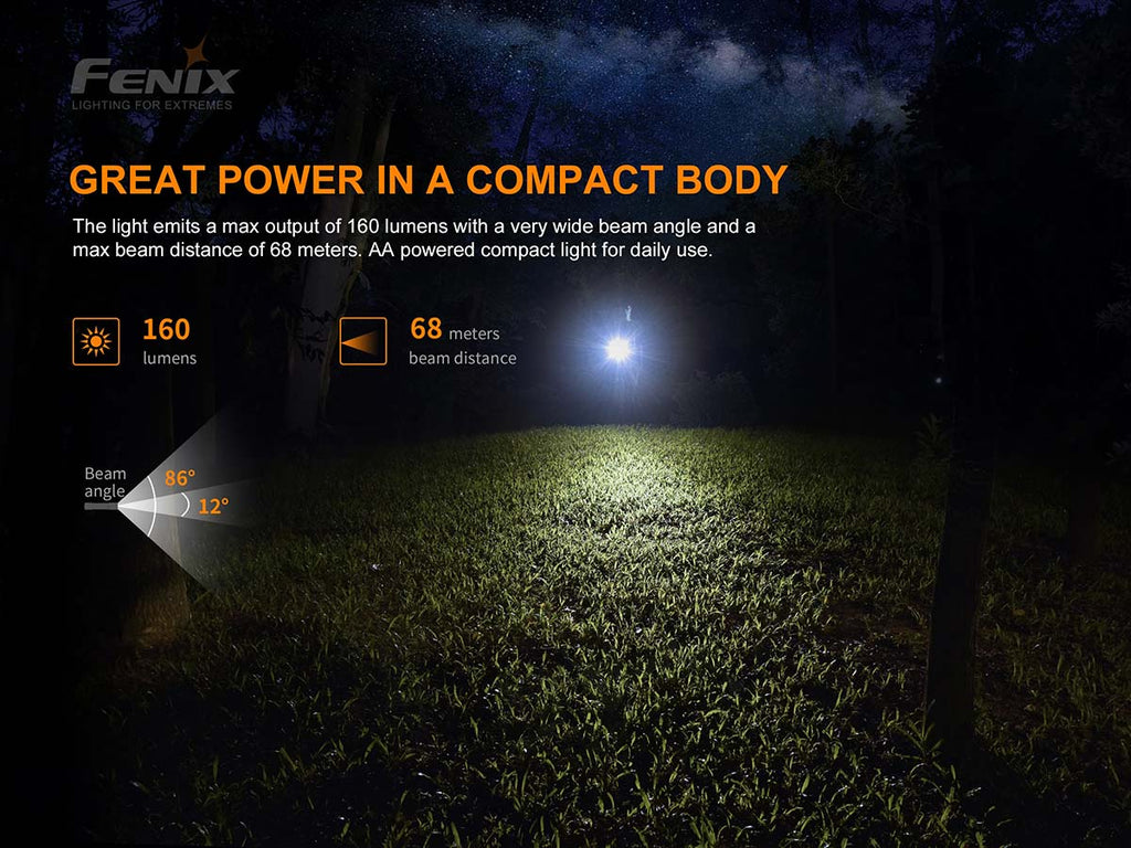 Fenix USB-C Rechargeable Flashlight