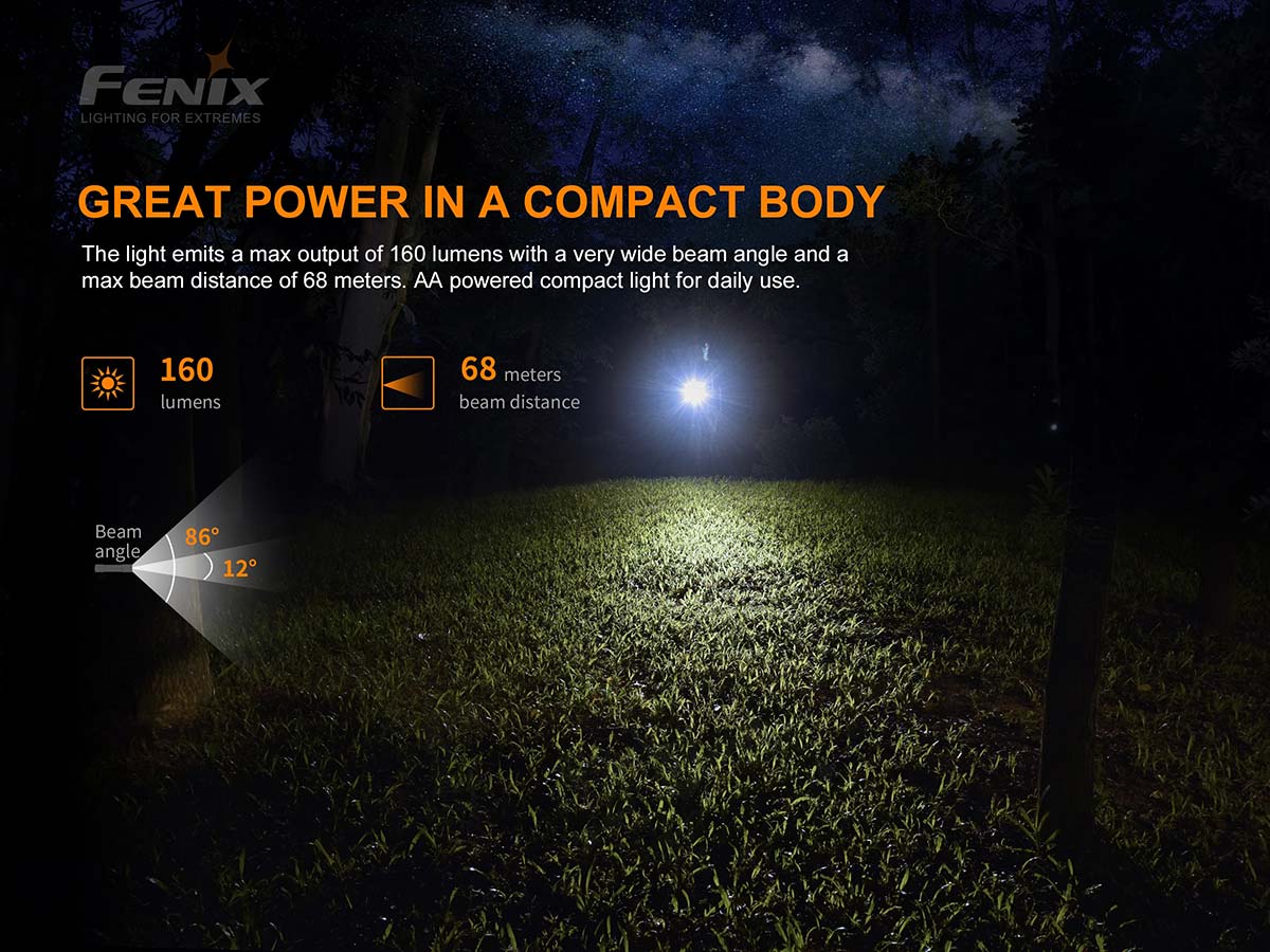 Fenix USB-C Rechargeable Flashlight