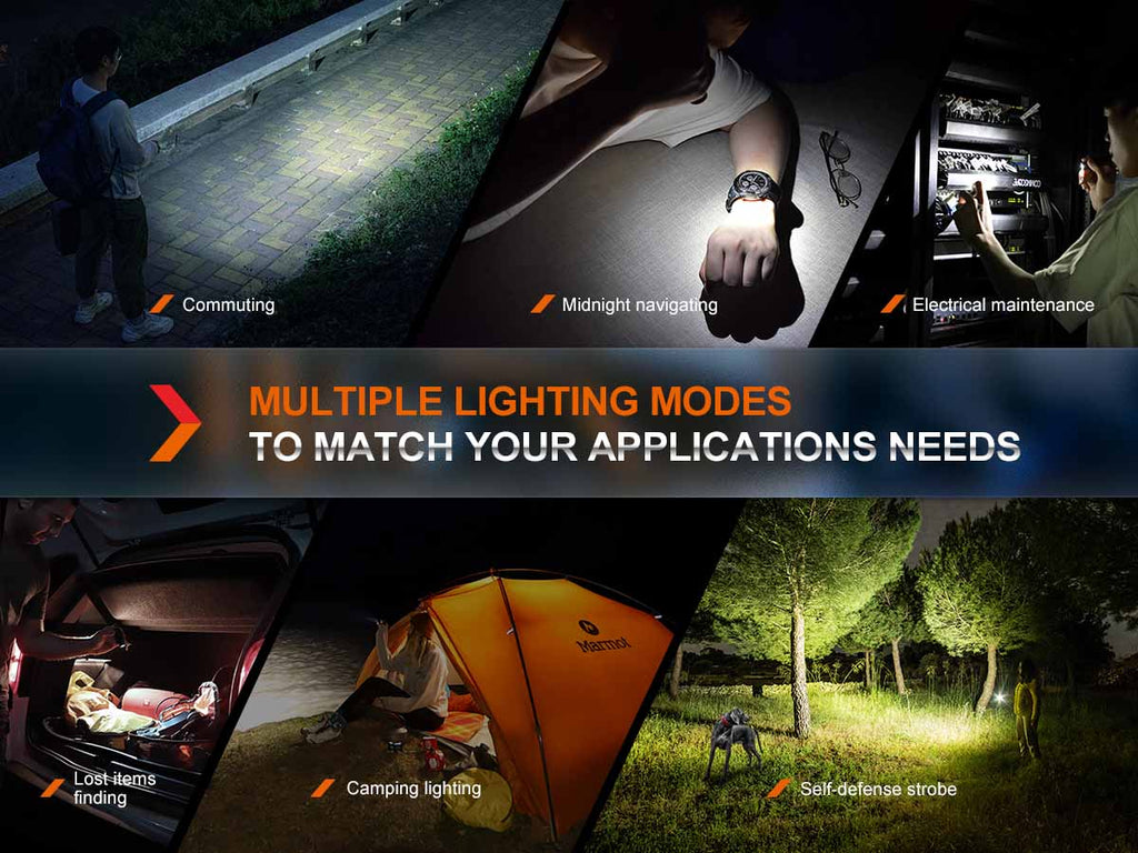 Fenix USB-C Rechargeable EDC Flashlight