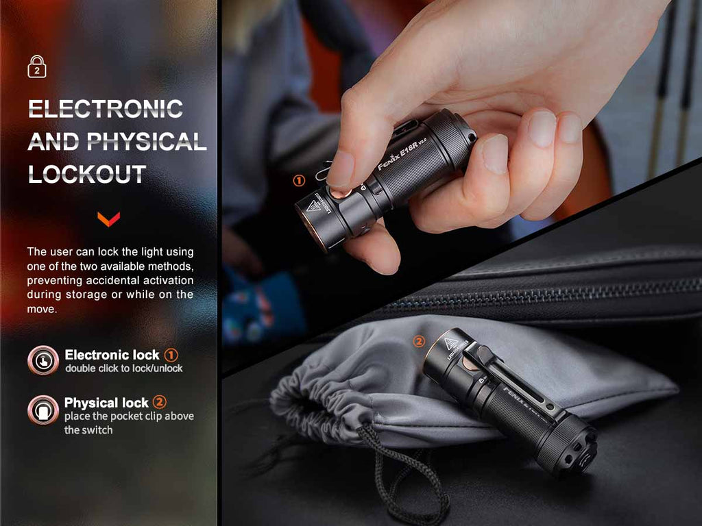 Fenix USB-C Rechargeable EDC Flashlight