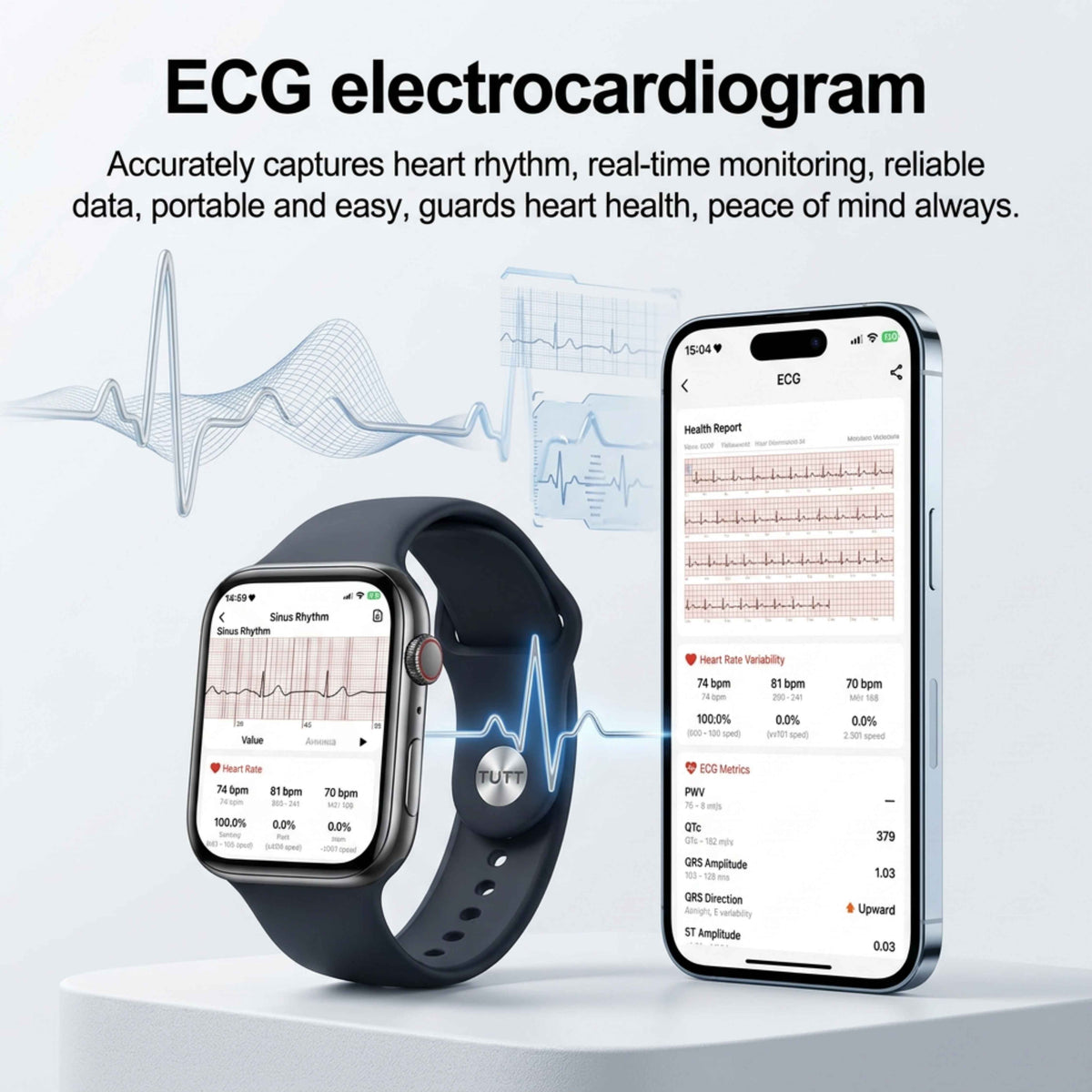 TUTT Wellness Smartwatch