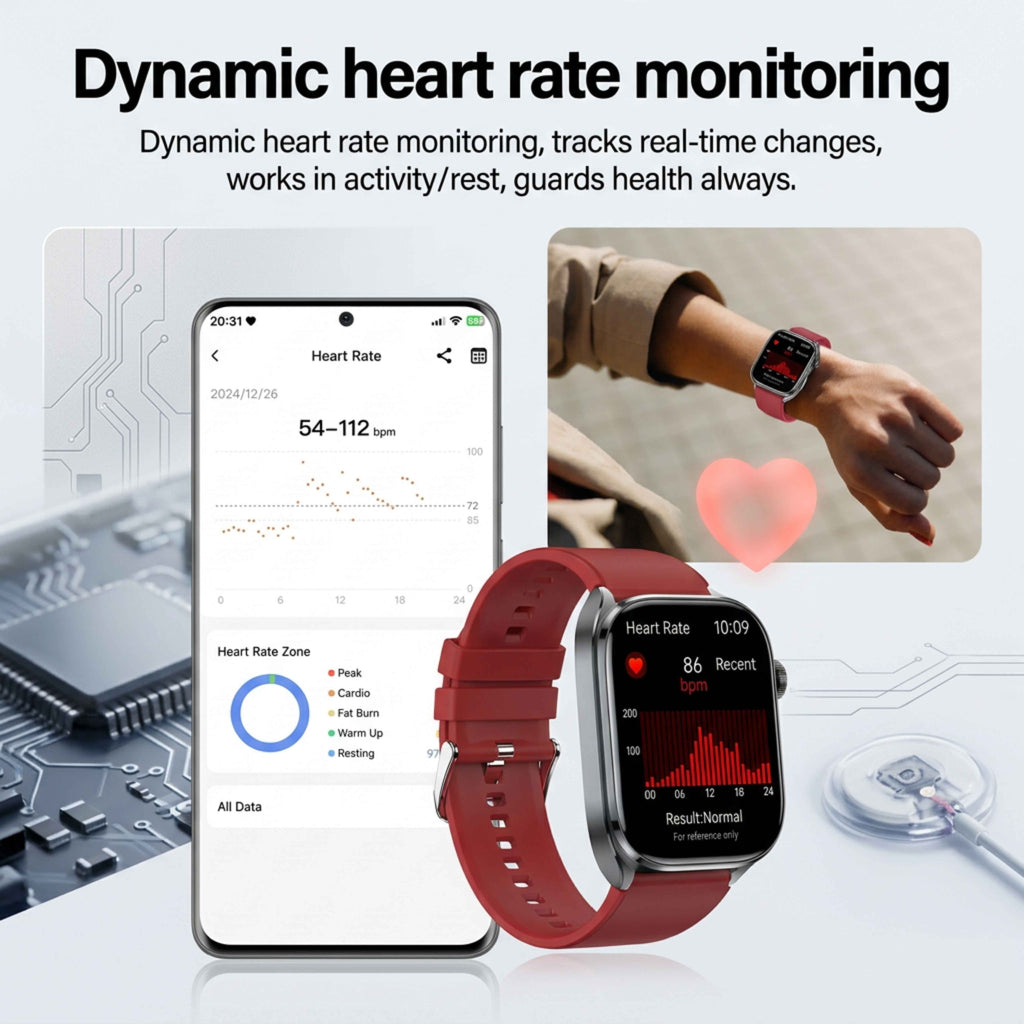 TUTT Wellness Smartwatch