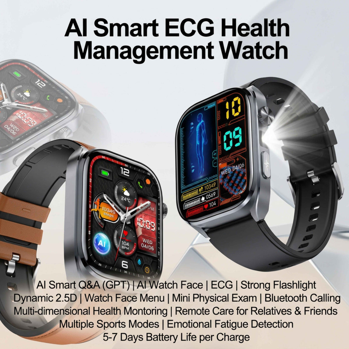 TUTT Wellness Smartwatch