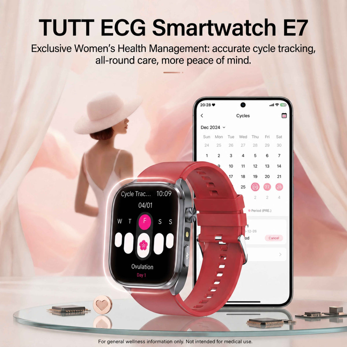 TUTT Wellness Smartwatch