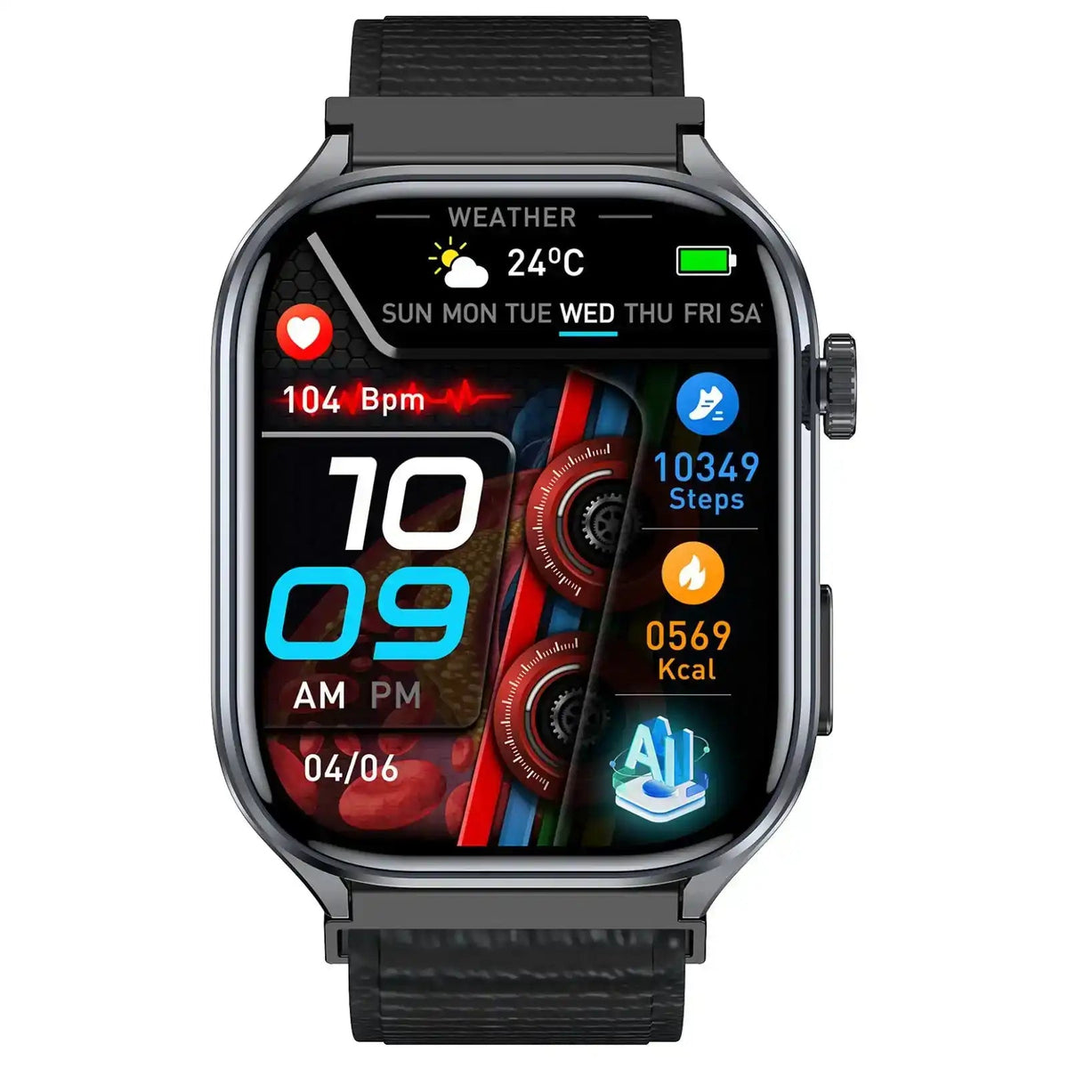 TUTT Wellness Smartwatch