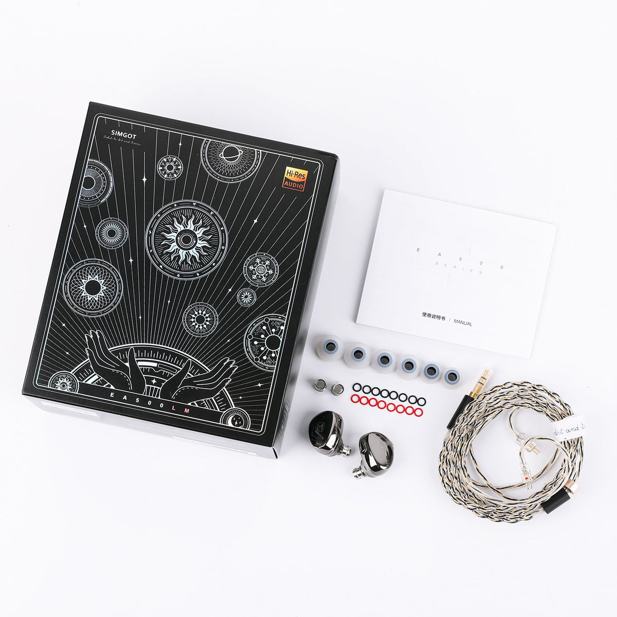 SIMGOT Wired Dynamic In-Ear Monitors
